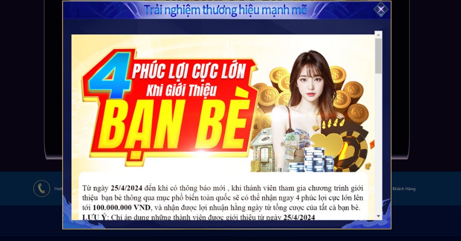 Khi giới thiệu thành công bạn bè đến với TD88, bạn sẽ nhận được hoa hồng hấp dẫn